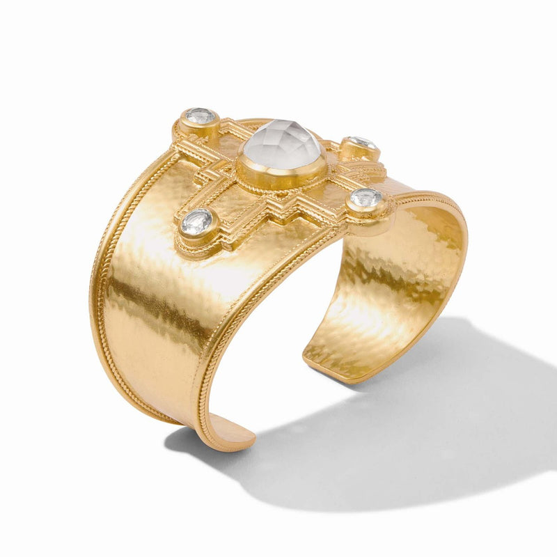 Malta Theodora Cuff - Iridescent Clear Crystal-Julie Vos-Renee Taylor Gallery