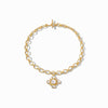 Tudor Statement Necklace - Iridescent Clear Crystal-Julie Vos-Renee Taylor Gallery