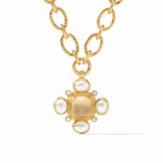 Tudor Statement Necklace - Iridescent Champagne-Julie Vos-Renee Taylor Gallery