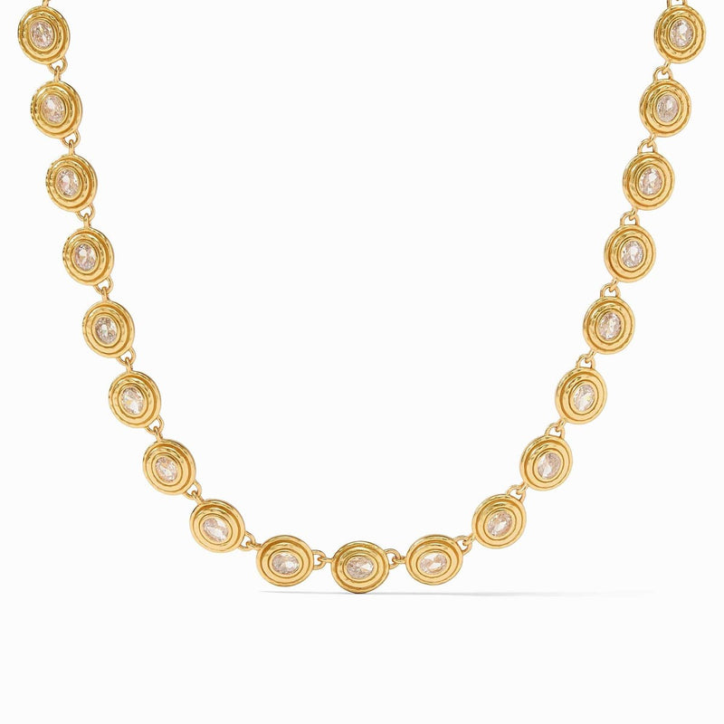 Tudor Tennis Necklace - Cubic Zirconia-Julie Vos-Renee Taylor Gallery