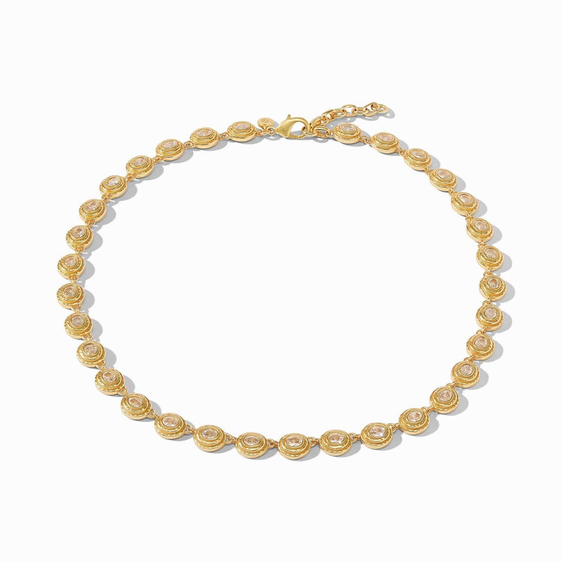 Tudor Tennis Necklace - Cubic Zirconia-Julie Vos-Renee Taylor Gallery