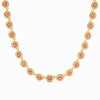 Tudor Tennis Necklace - Raspberry-Julie Vos-Renee Taylor Gallery