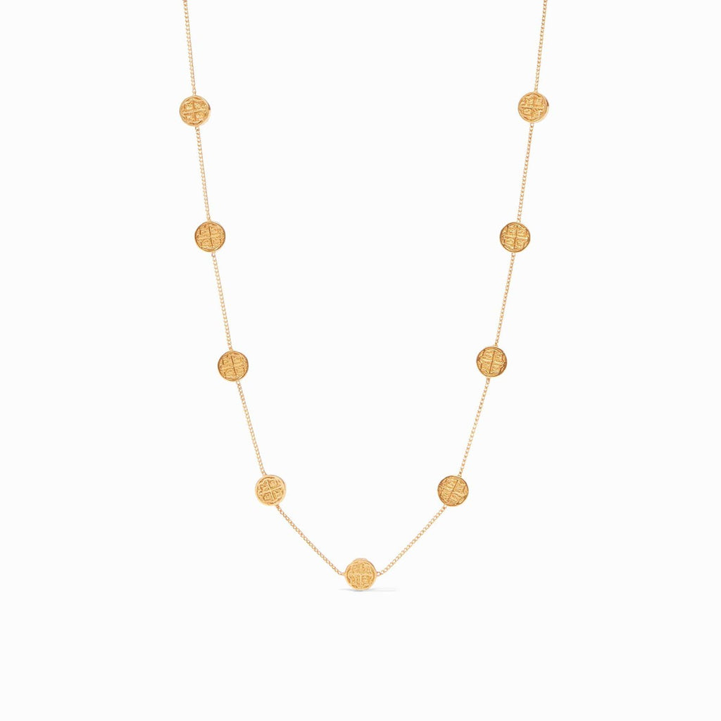 Valencia Delicate Station Necklace - N286G00-Julie Vos-Renee Taylor Gallery