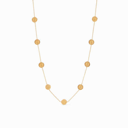 Valencia Delicate Station Necklace - N286G00-Julie Vos-Renee Taylor Gallery