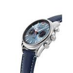 Vintage Rally Healey Chronograph Men’s Automatic Light Blue Dial Watch – FC-397HLBN5B6-Frederique Constant-Renee Taylor Gallery