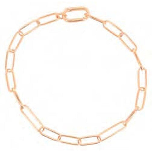 Timeless Fine Oval Link Necklace 18K Yellow Vermeil - WPLVE2658-Pesavento-Renee Taylor Gallery