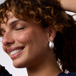 Wave Silver Earrings - ER986S-Julie Vos-Renee Taylor Gallery