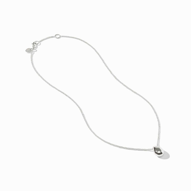 Wave Delicate Silver Necklace - N532S00-Julie Vos-Renee Taylor Gallery