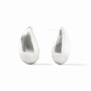 Wave Silver Earrings - ER986S-Julie Vos-Renee Taylor Gallery