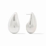 Wave Silver Earrings - ER986S-Julie Vos-Renee Taylor Gallery
