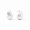 Wave Silver Earrings - ER986S-Julie Vos-Renee Taylor Gallery