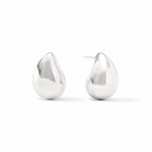 Wave Silver Earrings - ER986S-Julie Vos-Renee Taylor Gallery