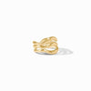 Wave Gold Ring - R228G00-Julie Vos-Renee Taylor Gallery