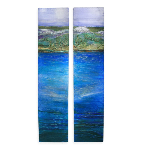 "Winds Adrift" Diptych-Jan Sitts-Renee Taylor Gallery