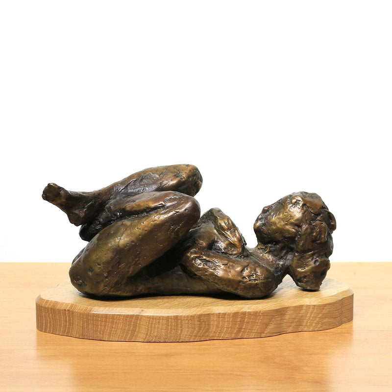 "Woman on Back"-John Henry Waddell-Renee Taylor Gallery