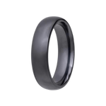 (7mm) Zirconium Dome Matte Finish - K7Z611-8.5-Heavy Stone-Renee Taylor Gallery