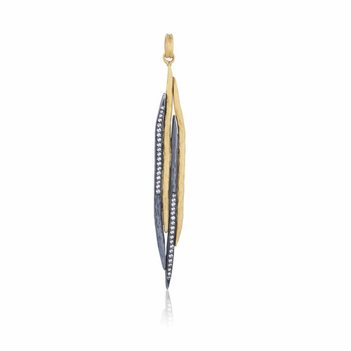 Zebra Necklace with Diamond by Lika Behar