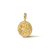 14K Yellow Gold Diamond Bujukan Leo Medallion Pendant - PT7571Y45JJ-Gabriel & Co.-Renee Taylor Gallery
