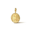 14K Yellow Gold Diamond Bujukan Sagittarius Medallion Pendant - PT7575Y45JJ-Gabriel & Co.-Renee Taylor Gallery
