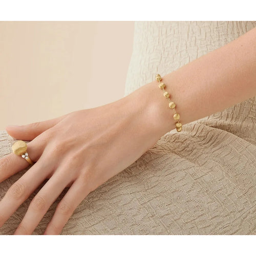 18K Africa Yellow Gold Bead Bracelet - BB2835 Y 02-Marco Bicego-Renee Taylor Gallery