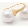 18K Yellow Gold Freshwater Pearl Drop Earrings - OB1653-A PL01 Y 02-Marco Bicego-Renee Taylor Gallery