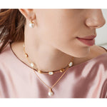 18K Yellow Gold Freshwater Pearl Drop Earrings - OB1653-A PL01 Y 02-Marco Bicego-Renee Taylor Gallery