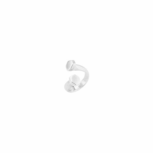 Sterling Silver Plated Ring - ANI0655MTL000-UNO de 50-Renee Taylor Gallery