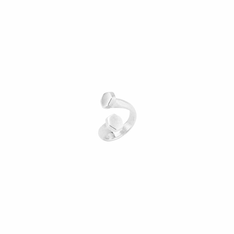 Sterling Silver Plated Ring - ANI0655MTL000-UNO de 50-Renee Taylor Gallery