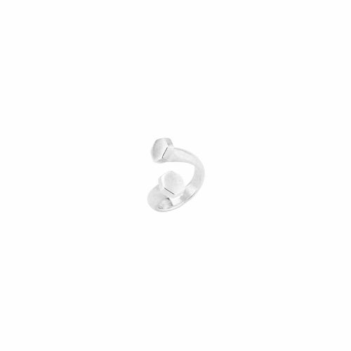Sterling Silver Plated Ring - ANI0655MTL000-UNO de 50-Renee Taylor Gallery