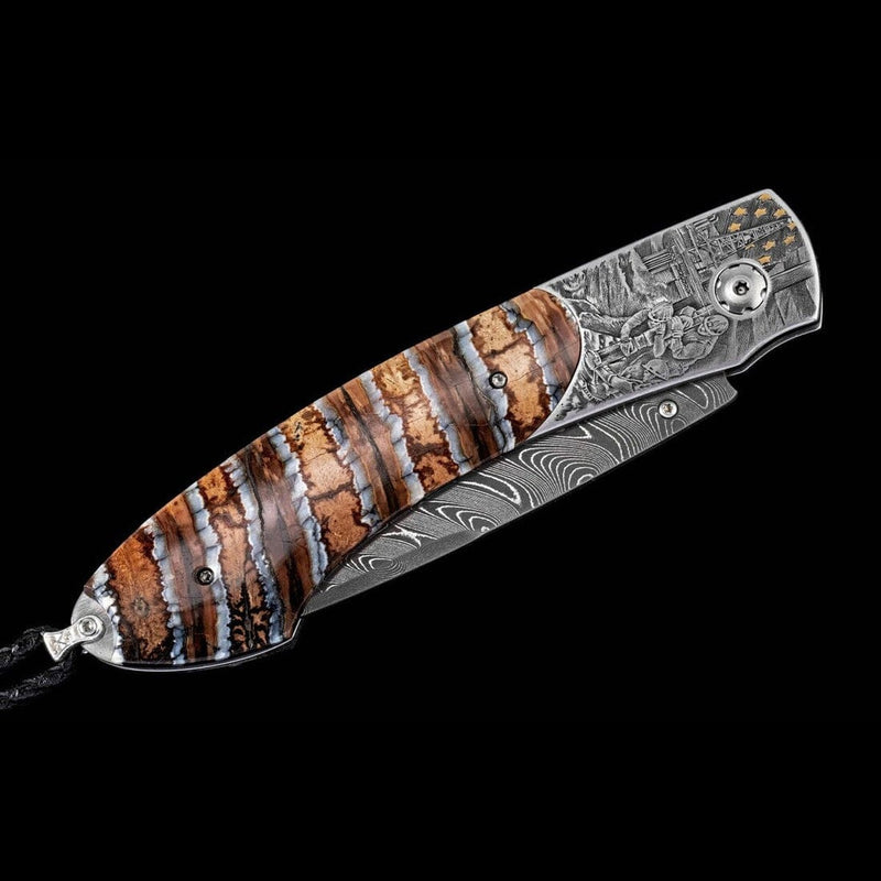 Spearpoint American Crude IV Limited Edition Knife - B12 AMERICAN CRUDE IV-William Henry-Renee Taylor Gallery