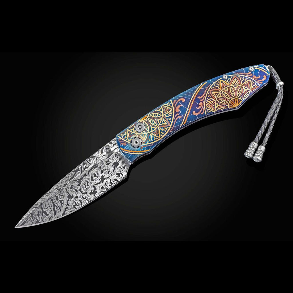 Spearpoint Blue Mandala Limited Edition - B12 BLUE MANDALA-William Henry-Renee Taylor Gallery