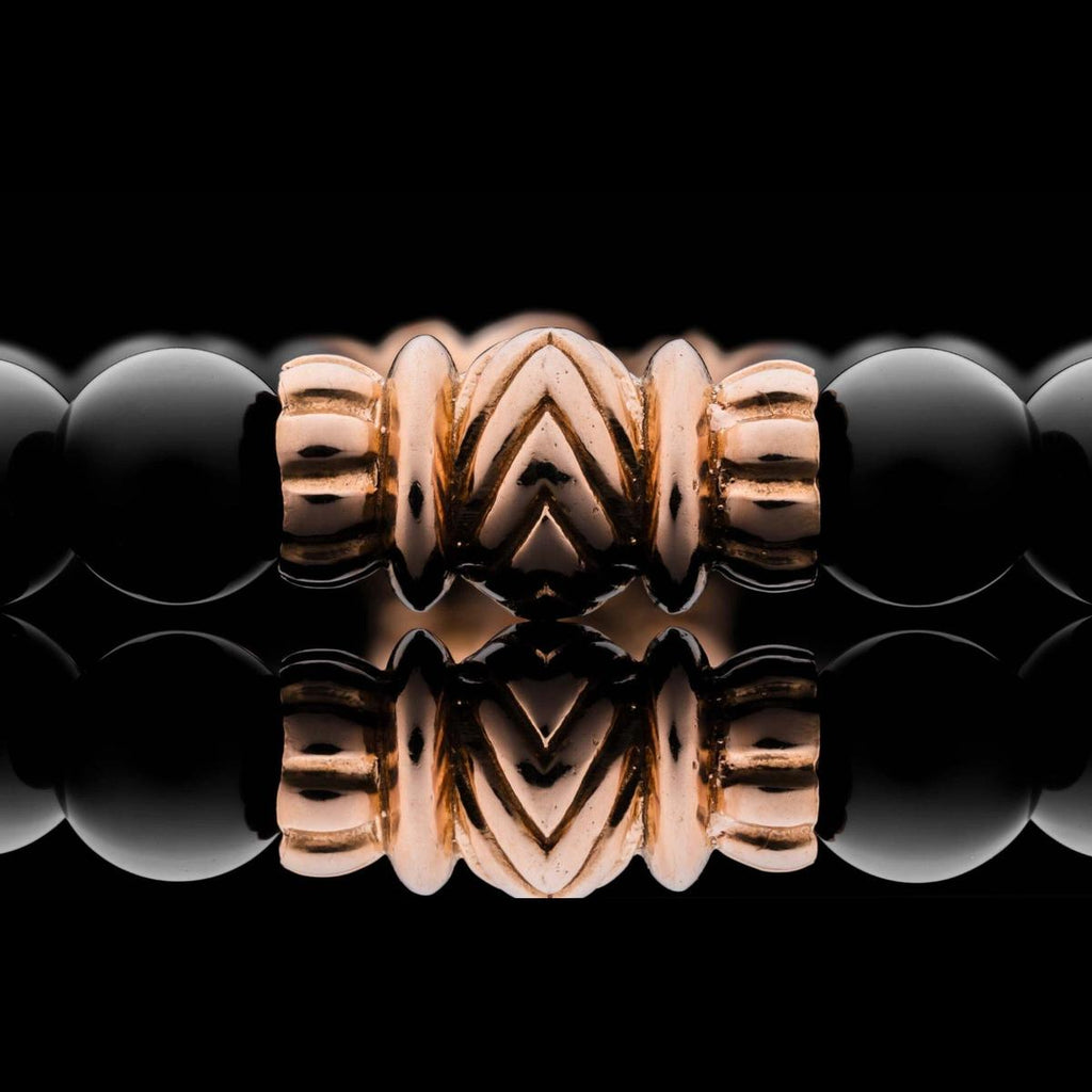 Men's Black Onyx Tikal Bracelet - BB62 BO RG-William Henry-Renee Taylor Gallery