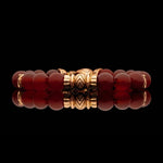 Men's Carnelian Tikal Bracelet - BB62 CARN RG-William Henry-Renee Taylor Gallery