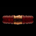 Men's Carnelian Pilas Bracelet - BB63 CARN RG-William Henry-Renee Taylor Gallery