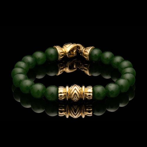 Men's Jade Pilas Bracelet - BB63 J YG-William Henry-Renee Taylor Gallery