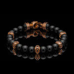 Men's Black Onyx Copan Bracelet - BB64 BO RG-William Henry-Renee Taylor Gallery