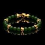 Men's Jade Copan Bracelet - BB64 J YG-William Henry-Renee Taylor Gallery