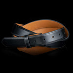 Black Leather Belt - BELT 1 BLK-William Henry-Renee Taylor Gallery