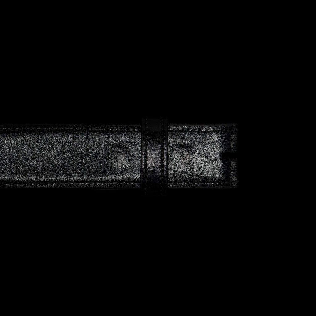 Black Leather Belt - BELT 1 BLK-William Henry-Renee Taylor Gallery