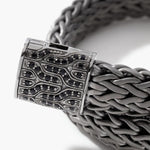 Icon Silver Large Flat Chain Bracelet, 11mm - BMS997954MBRDBLS-John Hardy-Renee Taylor Gallery