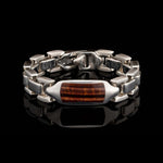 Men's Red Tiger Eye Identity Bracelet - BR24 RTE-William Henry-Renee Taylor Gallery