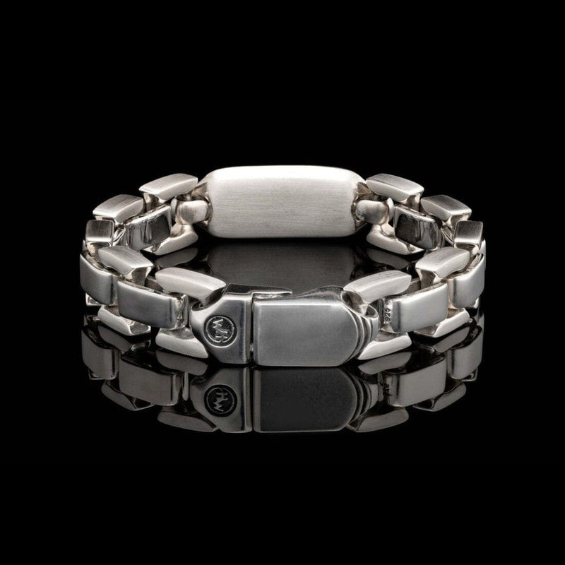 Men's Red Tiger Eye Identity Bracelet - BR24 RTE-William Henry-Renee Taylor Gallery