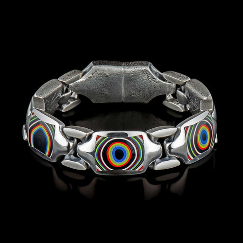Men's Fordite Retro Bracelet - BR13 FD-William Henry-Renee Taylor Gallery