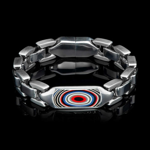 Men's Fordite Identity Bracelet - BR24 FD-William Henry-Renee Taylor Gallery