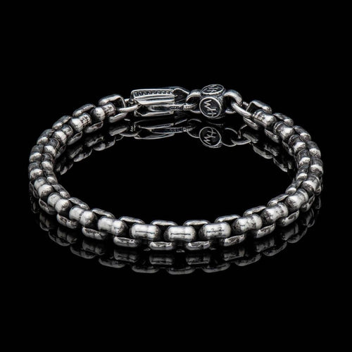 YDRA Sterling Silver Chain Bracelet - BR28-William Henry-Renee Taylor Gallery