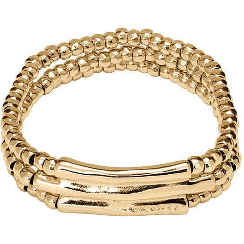 Heavy Metal 18K Gold Plated Bracelet - PUL2134ORO-UNO de 50-Renee Taylor Gallery