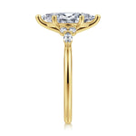 14K Yellow Gold 6 Prong Marquise Shape Diamond Engagement Ring Mount - ER16855M8Y44JJ-Gabriel & Co.-Renee Taylor Gallery