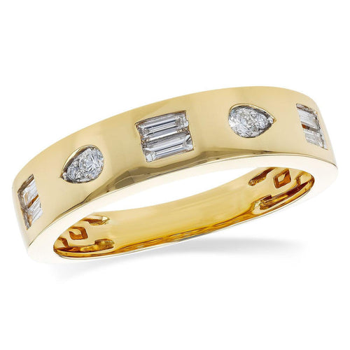 14K Gold & Diamond Ring - W2508-Allison Kaufman Company-Renee Taylor Gallery