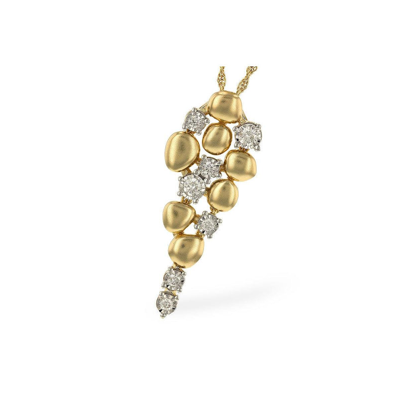 14K Gold & Diamond Necklace - N8552-Allison Kaufman Company-Renee Taylor Gallery