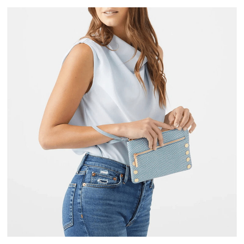 Nash Small Handbag - Nash Small Bay Blue Snake BG-Hammitt-Renee Taylor Gallery